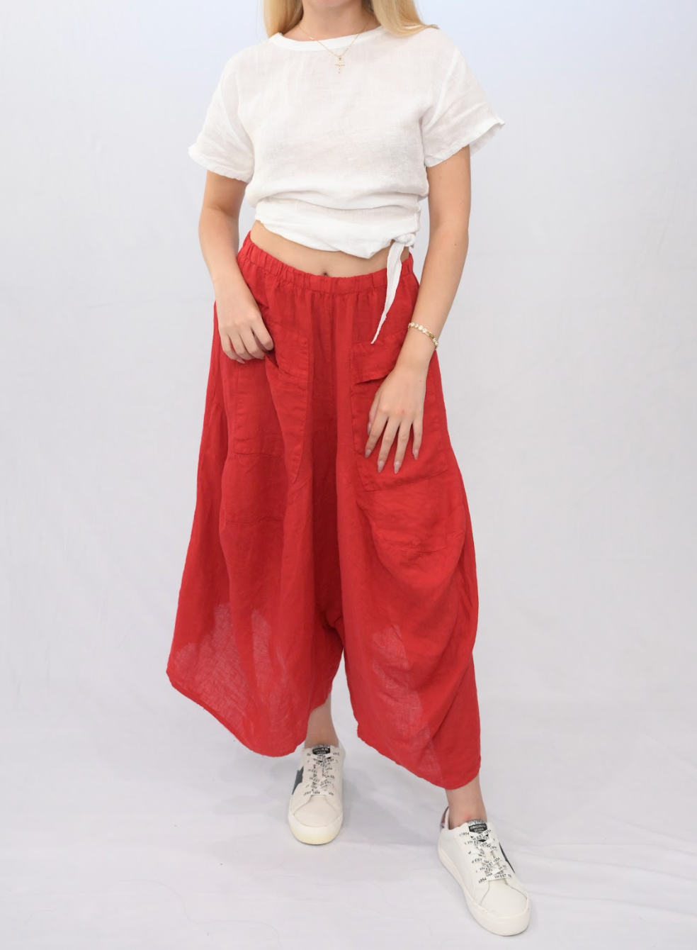 Merci Marie - Wholesale Pants - Women's - Linen Parachute Pants55