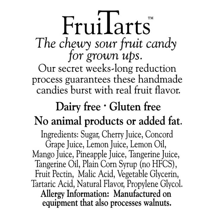 Cranberry Sweets & More - Wholesale Gummy - FruiTarts - Tangy Pates de Fruits - Assorted2
