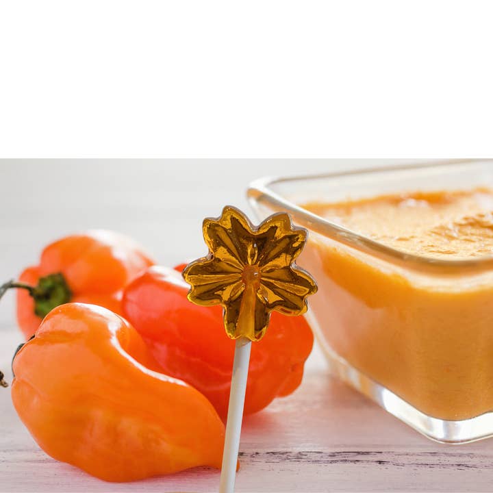 Hot Honey Lollipop for wholesale by Lowcountry Honey Products