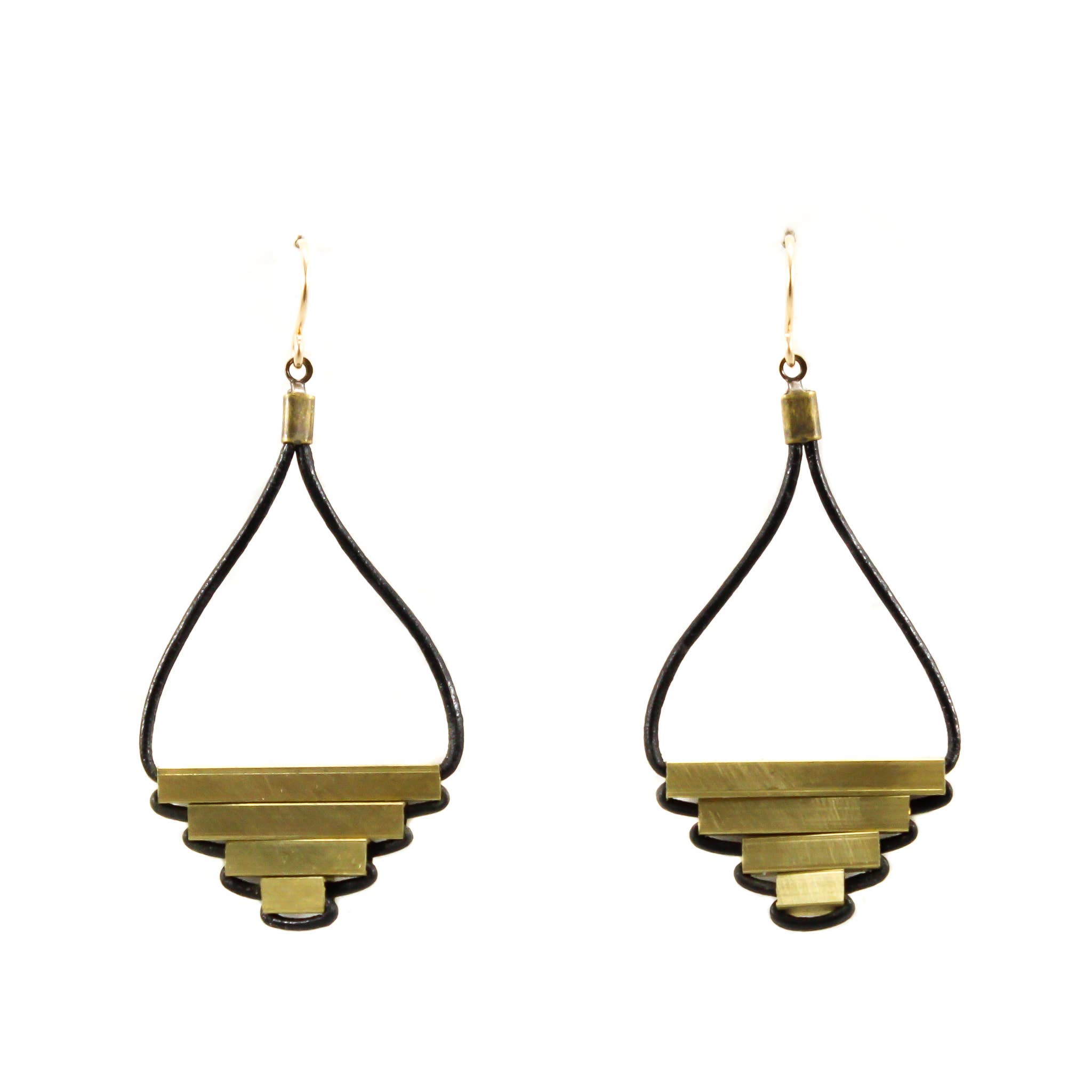 Old Blood Jewelry & Wears - Vendita all'ingrosso Orecchini pendenti - Orecchini Teocalli Pyramid - Piccoli