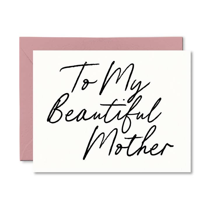 Carte mère à ma belle mère pour la vente par Pretty by Her