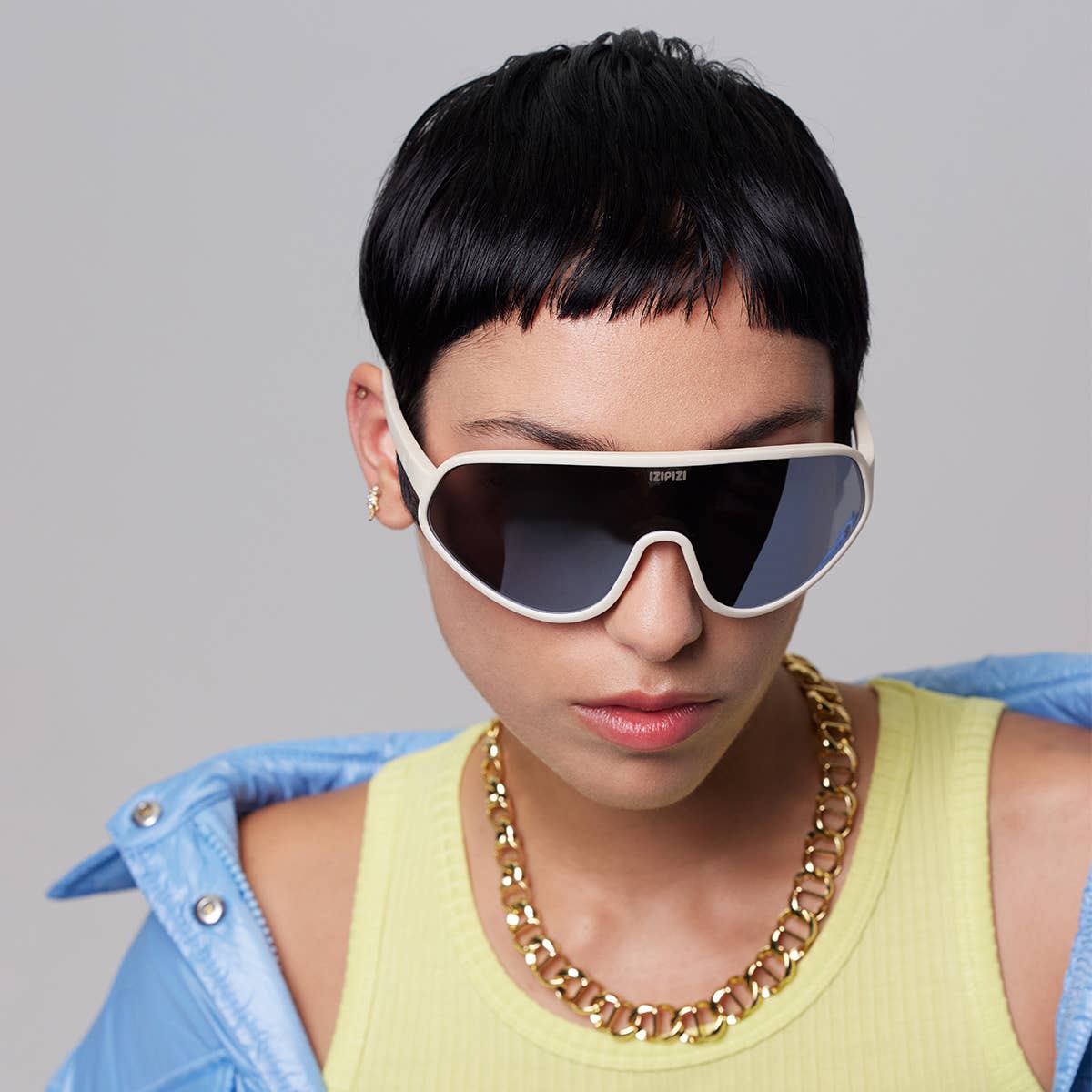 Until Pty Ltd - Wholesale Sunglasses – Men's - IZIPIZI Sport Speed Large All Weather Cycling Glasses Sand5