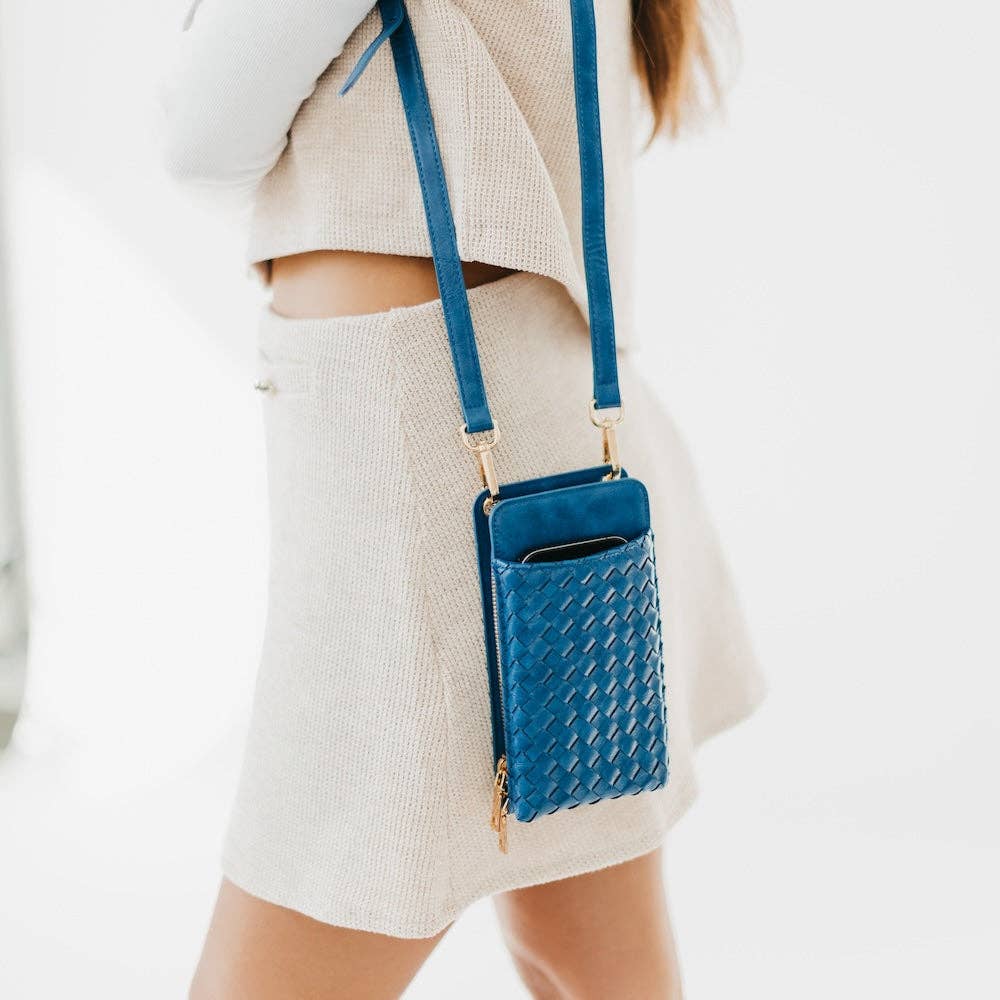 Pretty Simple - Wholesale Phone Wallet - Women's - Woven Double Duty Phone Bag Wholesale10