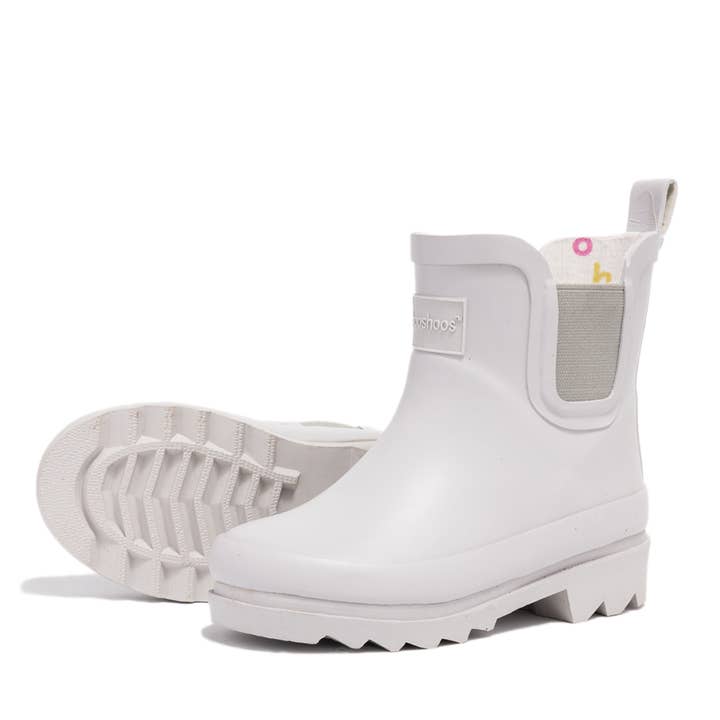 GREY TROY - TODDLER KIDS SHOE WATERPROOF RAIN BOOT for wholesale on Faire2