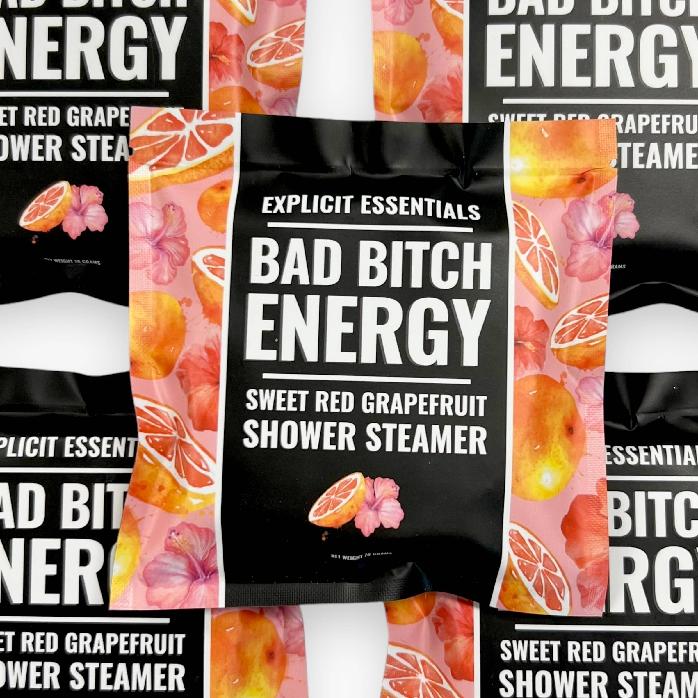 Explicit Essentials - Wholesale Shower Steamer/Bomb - Bad Bitch Energy Shower Puck7