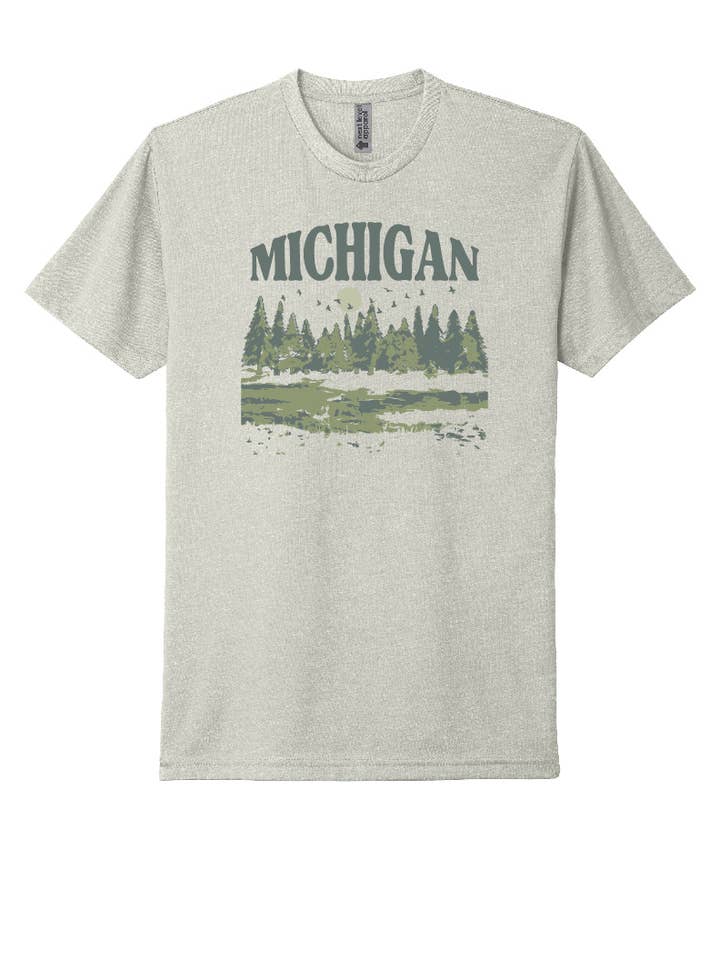 T-shirt vintage du Michigan pour la vente par True North Threads