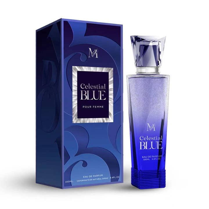 CELESTIAL BLUE 100ML PERFUME for wholesale by Yes Love Cosmetics