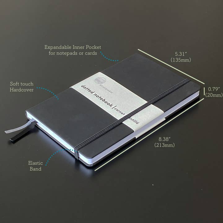 Mountparker - Wholesale Journal/Diary - Soft-touch Hardcover Dotted Notebook / Journal 100gsm paper9