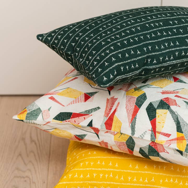 Cuscino rettangolare 30×50 giallo ABACAXI — modello ARRASTA PÉ per la vendita all'ingrosso da parte di Sabiá