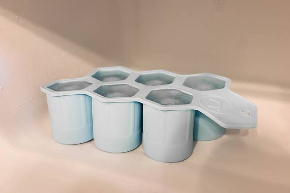 Fox Run Brands - Wholesale Ice Tray/Mold - Outset Silicone Hexagon Ice Shot Mold, 6 Glass Capacity5