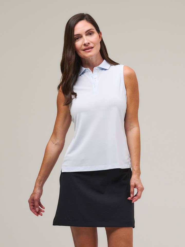 Diana Sleeveless Pique Polo
for wholesale by Fairway & Greene