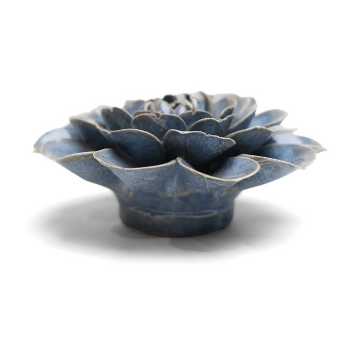 Chive - Wholesale Wall Accent - Fancy Blue Fiesta Marigold Table Top Decoration Boho1