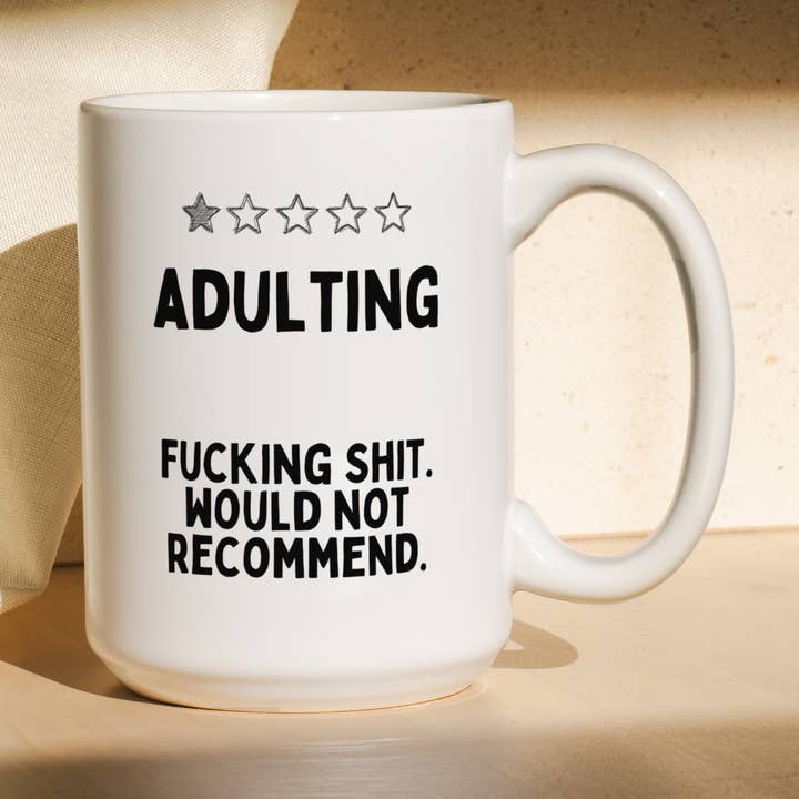 Volwassen zijn | Mok voor wholesale door Wisdom and Wonder Designs