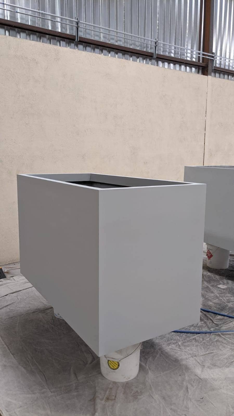 Tikal Composite Designs - Wholesale Planter box - Rectangular Fiberglass Planters1