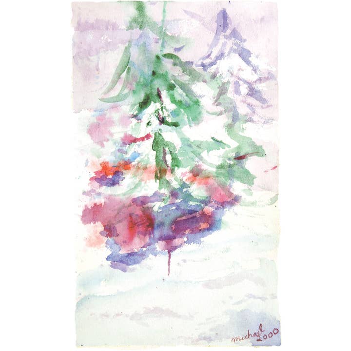 Crisp Winter for wholesale by Michael Sincic Watercolors