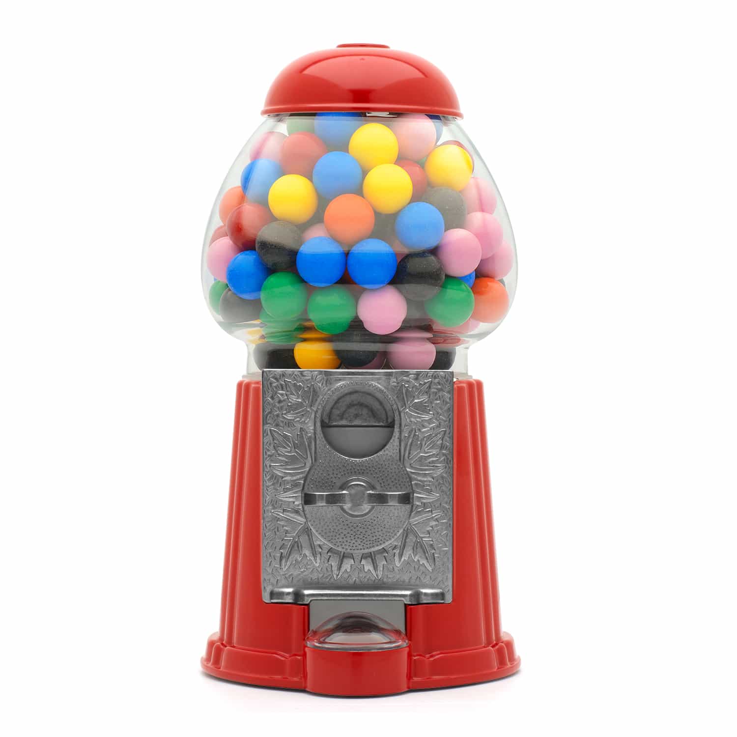 Wholesale Gifts Tomorrow – wholesale Chewing gum – 9" Small Retro Coin Operated Gumball Machine Sweet Dispenser1