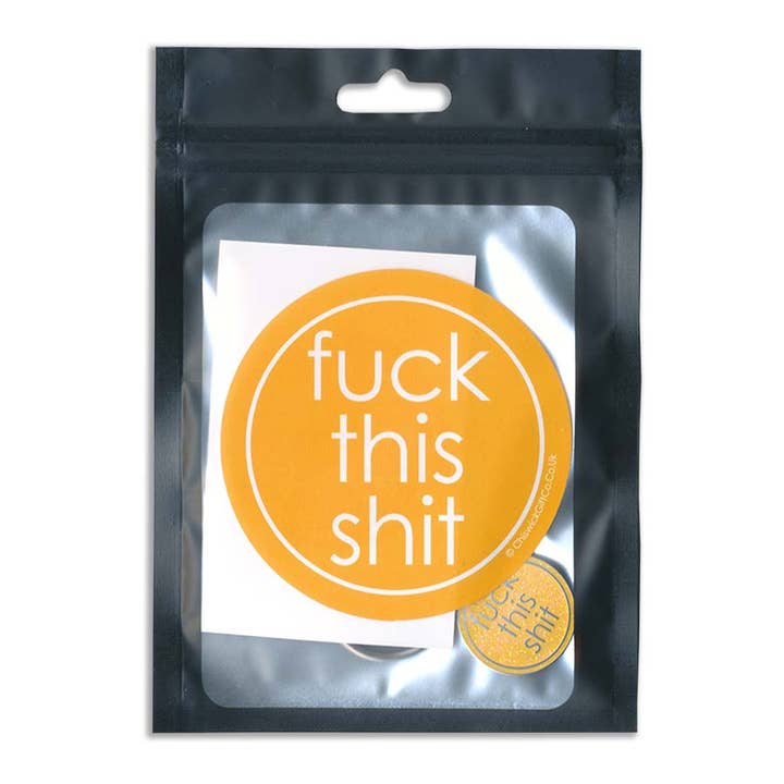 Fuck This Shit - Keyring for wholesale by Two Little Boys