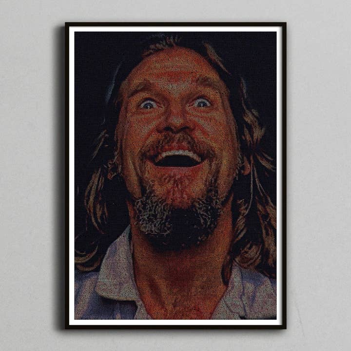 The Big Lebowski - Reproduction de scénario - The Dude pour la vente par Robotic Ewe