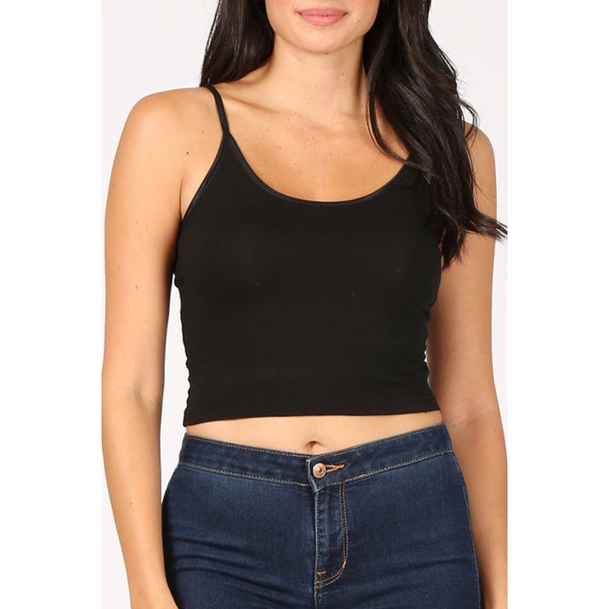 Timeless - Wholesale Tank Top - Women's - Spaghetti Strap Cami Tank Crop Top8