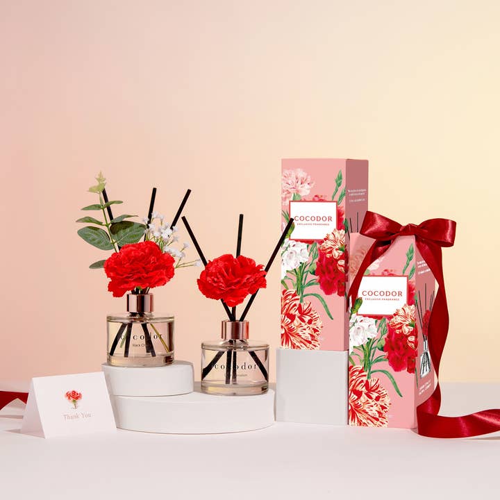 Cocodor Italy srl - Wholesale Reed Diffuser - Cocodor Carnation Diffuser 120ml (4.0oz) White Musk Scent
