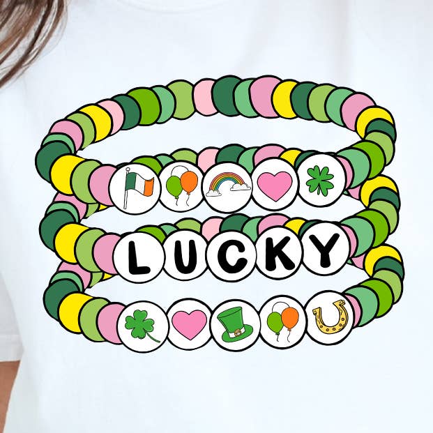 Bracelet d'amitié de la Saint-Patrick Transfert en couleur complète pour la vente par RBA Transfers