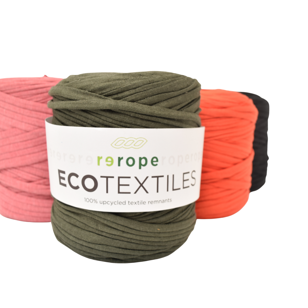 Shreds + rerope - Wholesale Yarn - ReRope EcoTextiles T-Shirt Yarn Spools33