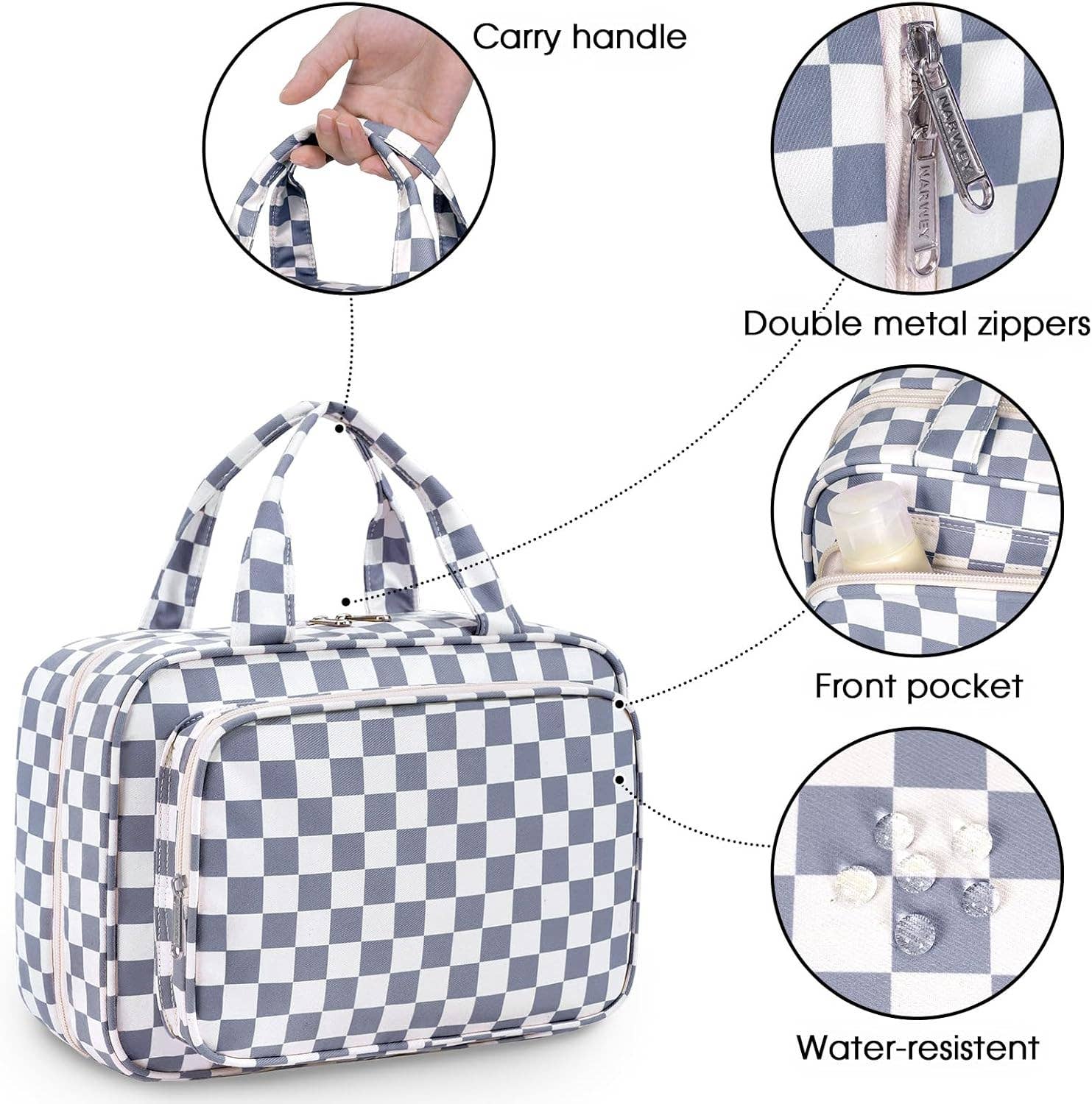 wandf – Großhandel Schmink-/Kosmetiktasche – Hängender Kulturbeutel für Frauen Reise-Make-up-Tasche141