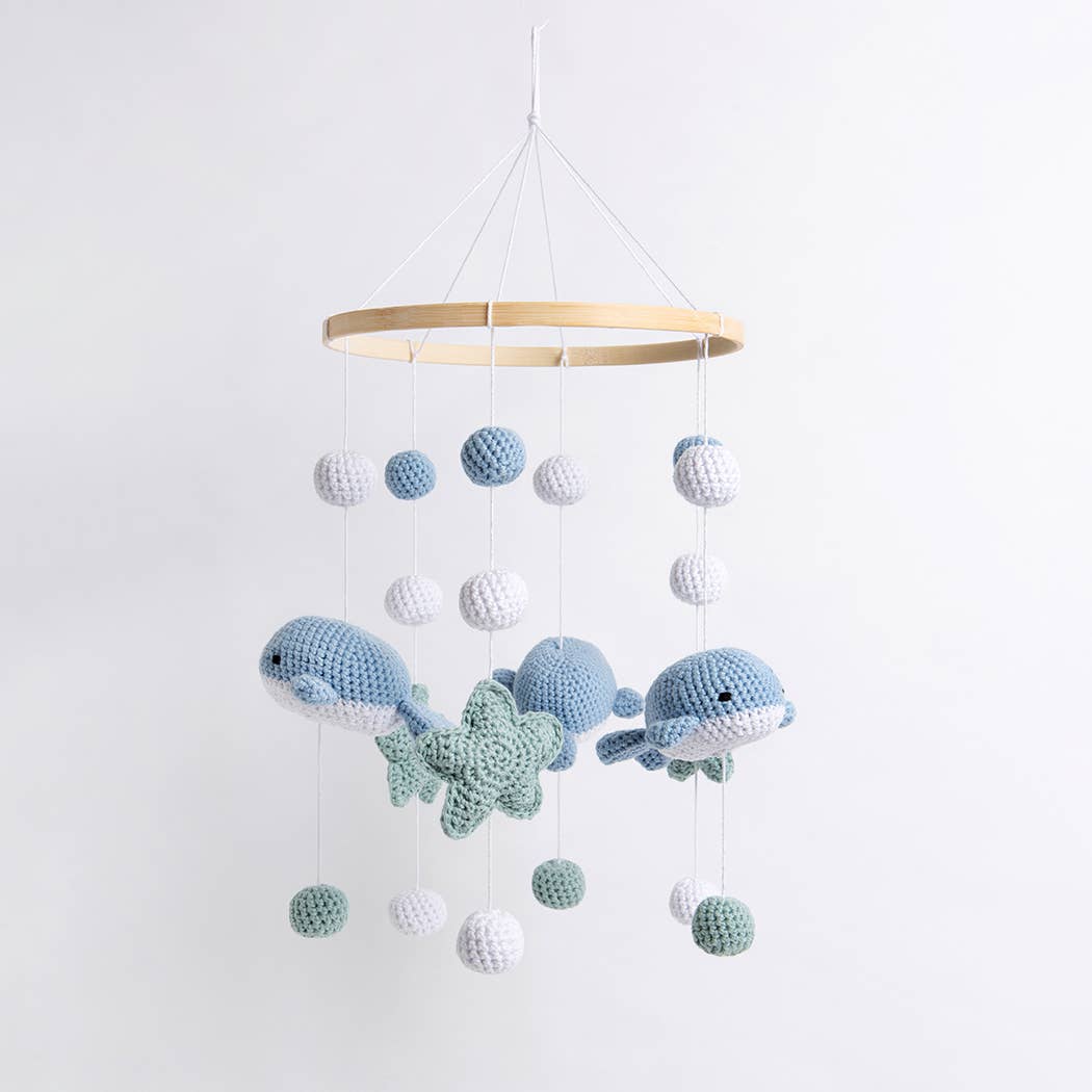 Wool Couture Company - Vendita all'ingrosso Kit per lavoretti fai da te - Kit all'uncinetto per bambini Whale & Starfish1