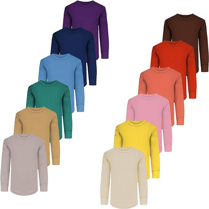 I-Wear Brands - Wholesale T-Shirt - Kids - Girl's Cotton Long Sleeve Performance Tops7