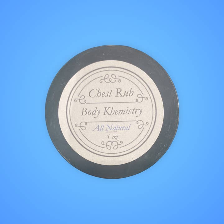 All Natural Healing Balm Chest Rub for wholesale by Body Khemistry
