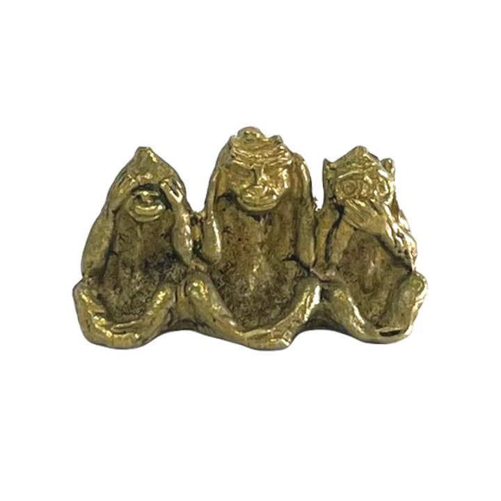 Yak & Yeti - Vente Figurine décorative - Mini-statues d'animaux Spirit en laiton (prix par unité)2