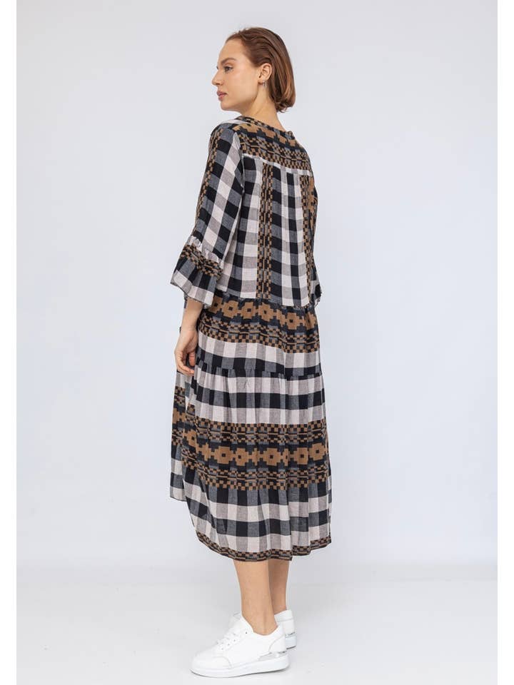 FRANCE BLUE VESTIDO 48530 CAMEL para venda a revendedores na Faire1