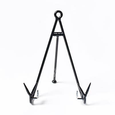 Black Medium Flare Plate Stand for wholesale by Coton Colors