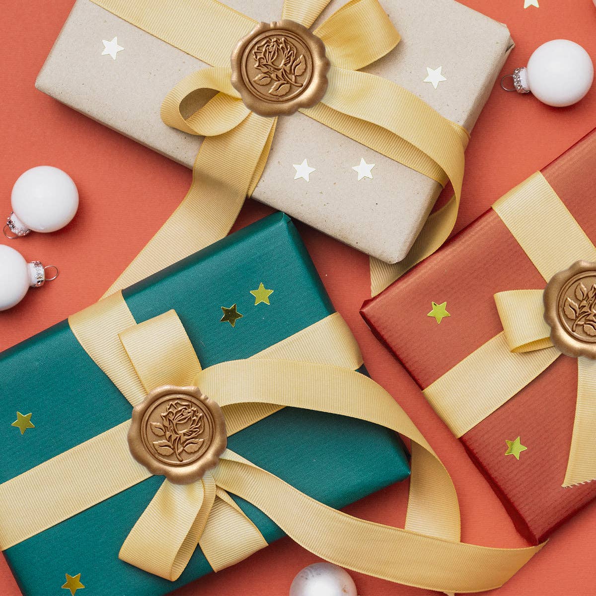 Wrapables.com - Wholesale Sealing Wax - Wrapables Adhesive Wax Seal Stickers for Envelopes, Wedding8