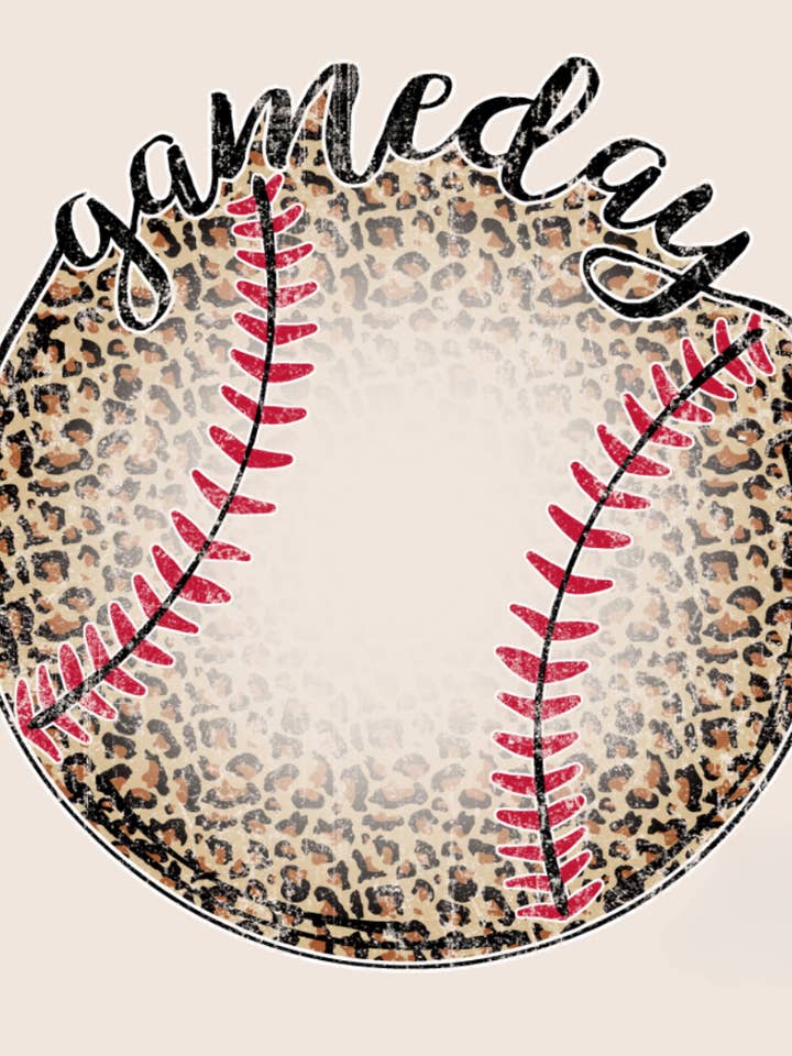 T-shirt imprimé sur le devant « Gameday » pour la vente par Sassy Frass Tees