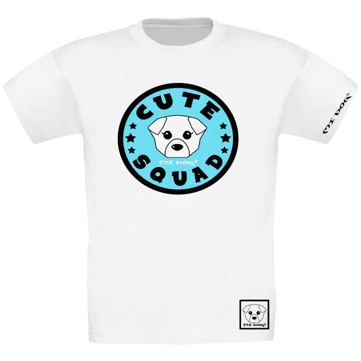 Cute Squad Blåt Badge Logo for engroshandel hos MI DOG