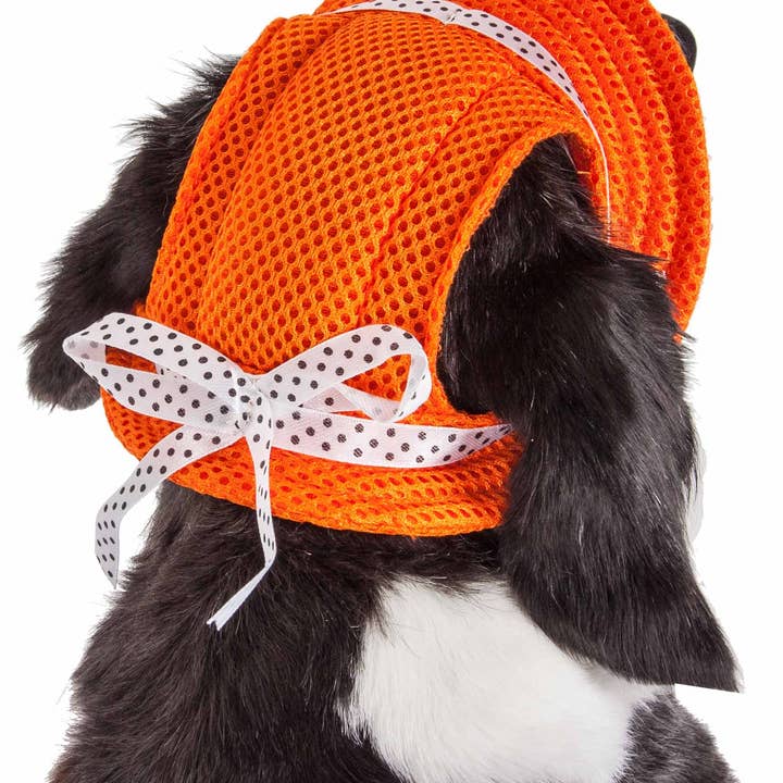 Pet Life - Wholesale Hoed voor honden - Hond - Pet Life ® Sea Spot Sun UV-werende verstelbare hondenhoed met rand12