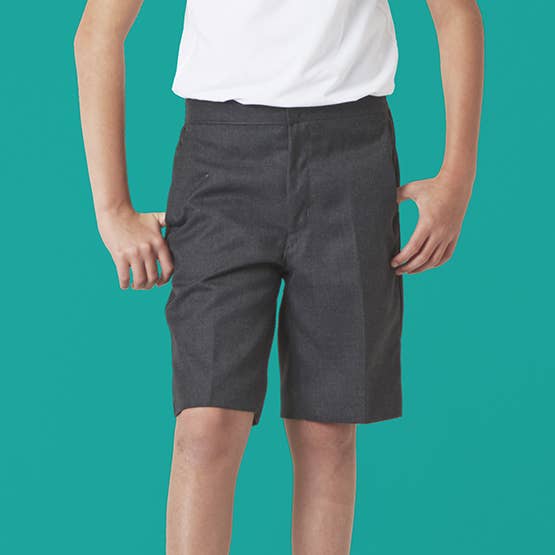 Boys Bermuda Length School Shorts for wholesale by David Luke