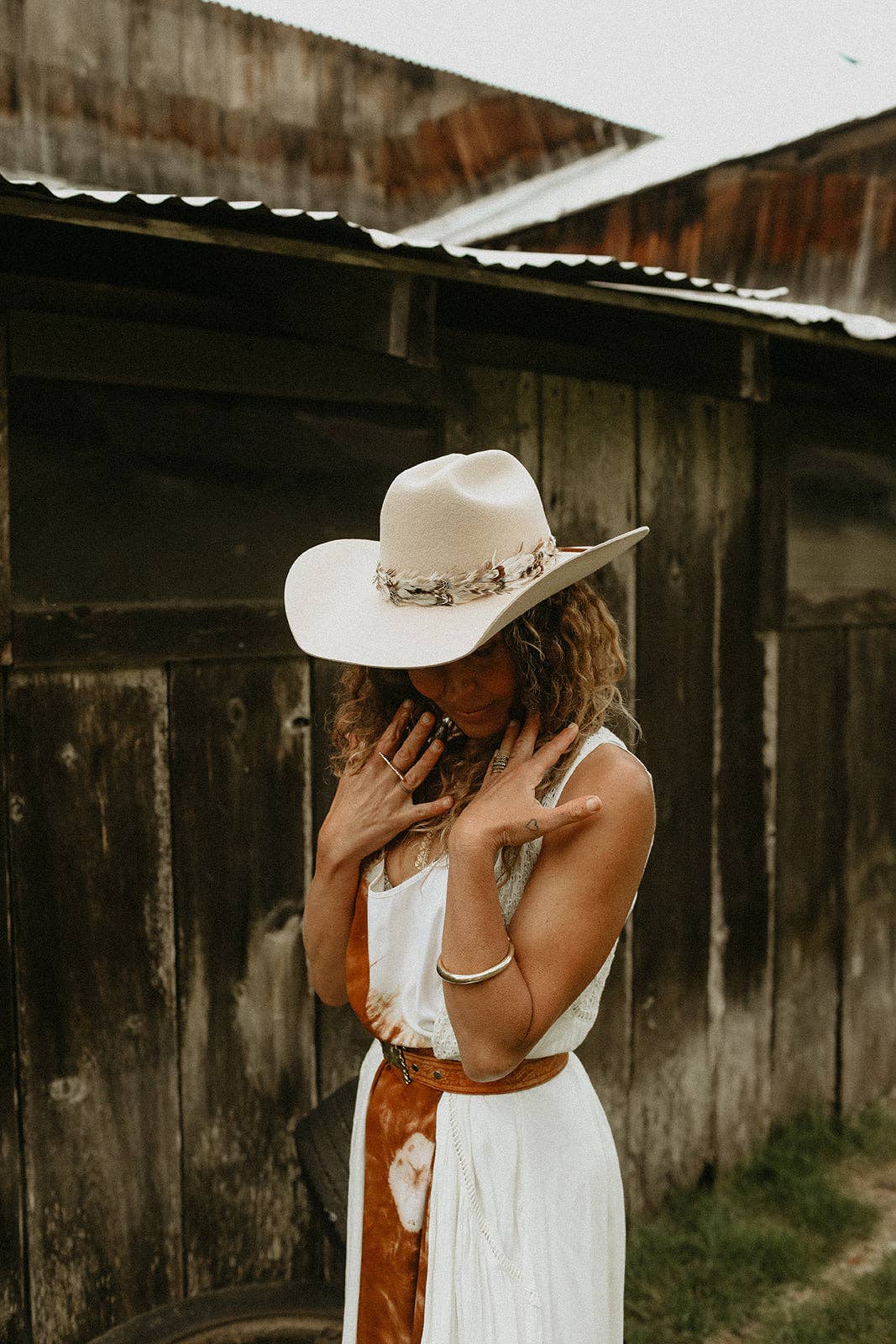 WEST VON - Wholesale Cowboy Hat - Women's - Laney | Western Rancher | Cream5