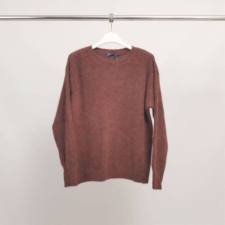 Cecile Wang - Wholesale Knit Sweater - Women's - Sweater in baby Suri alpaca and wool PJ251144