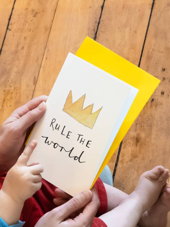 Regel Verdens Børns Fødselsdag Card for engroshandel hos Ruby and Rafe