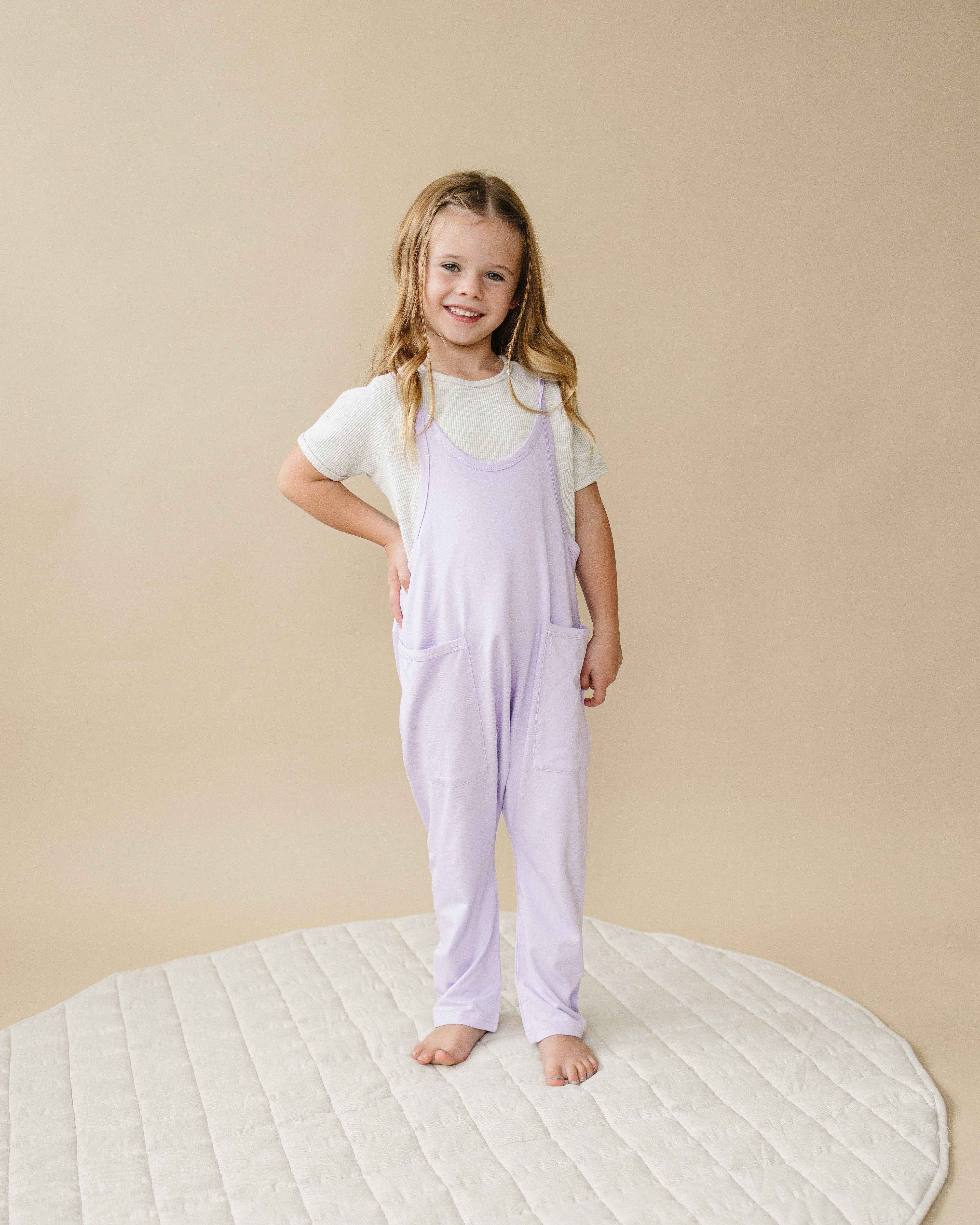 Little Joy Co. - Wholesale Jumpsuit - Baby - Bamboo Tank Romper - Girls Baby Toddler Outfit Clothing0