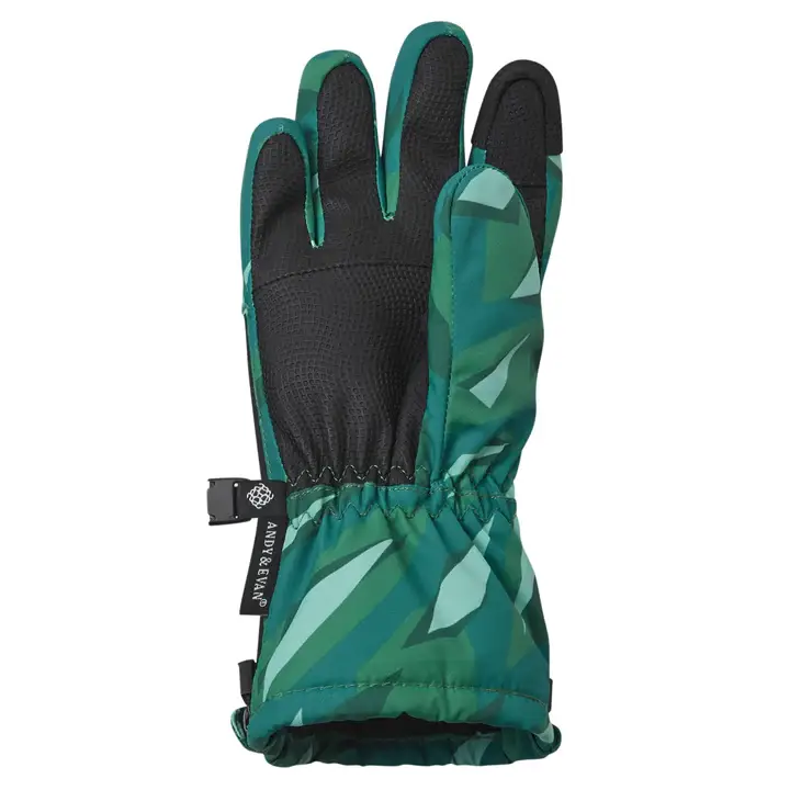 GREEN Boys Zip Gloves for wholesale on Faire1