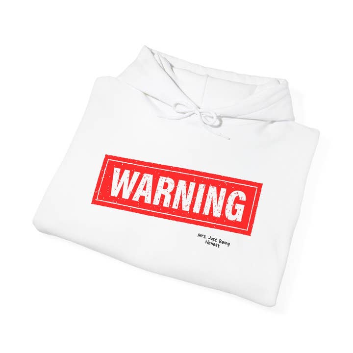 Hoodie d'avertissement — Sweat-shirt graphique pour un usage quotidien décontracté pour la vente par F.F.& CO. Luxury Magic Tallow