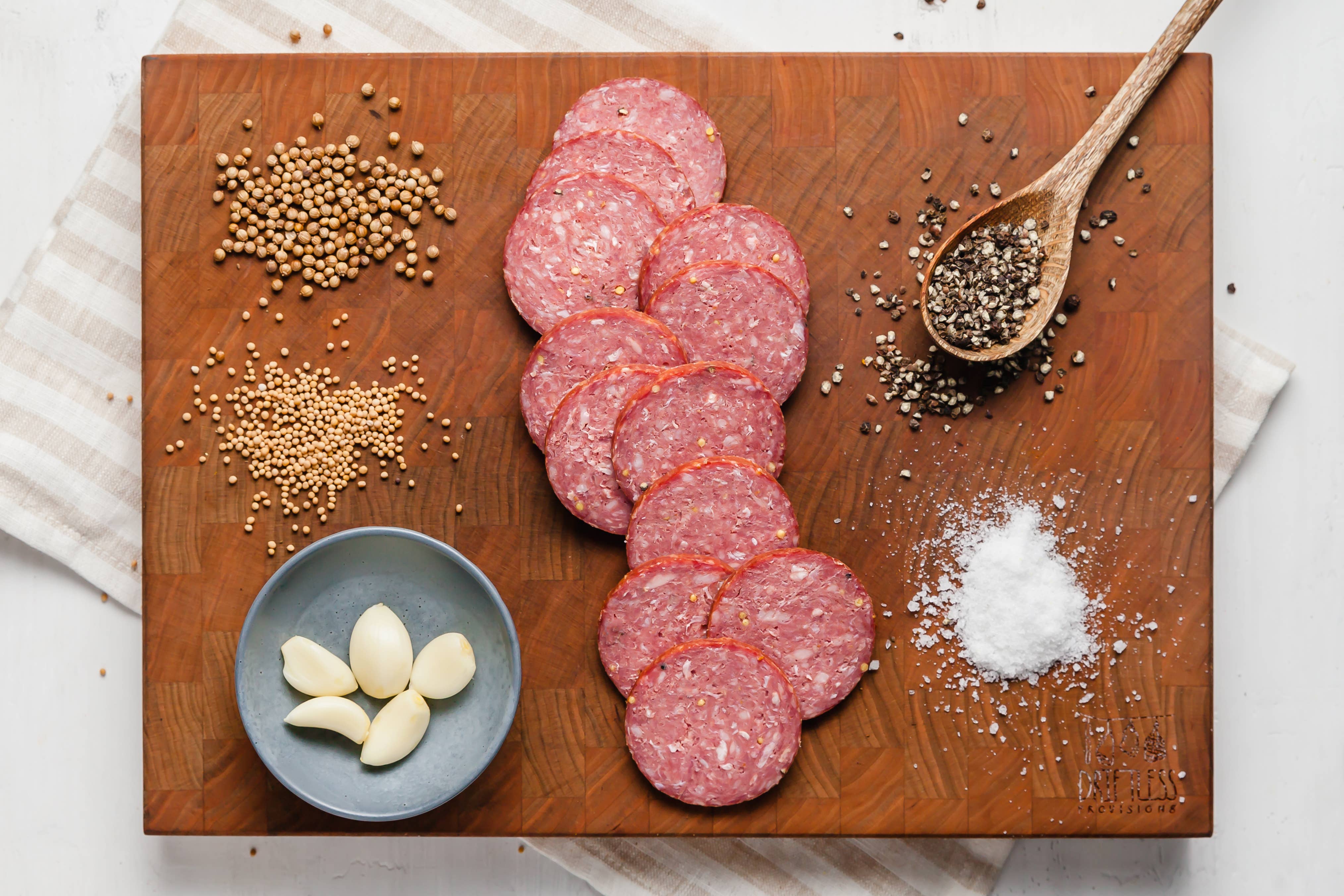 Driftless Provisions - Wholesale Sausage - Summer Sausage - 6oz2