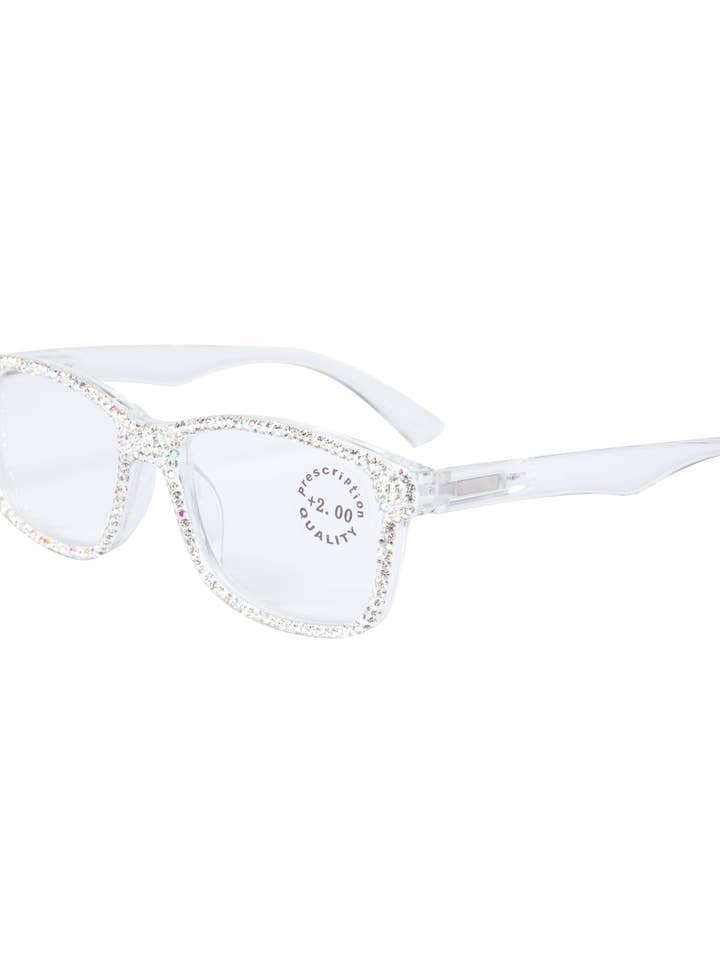 Handmade Rhinestone Presbyopic Glasses G0540-AB for wholesale by Ole