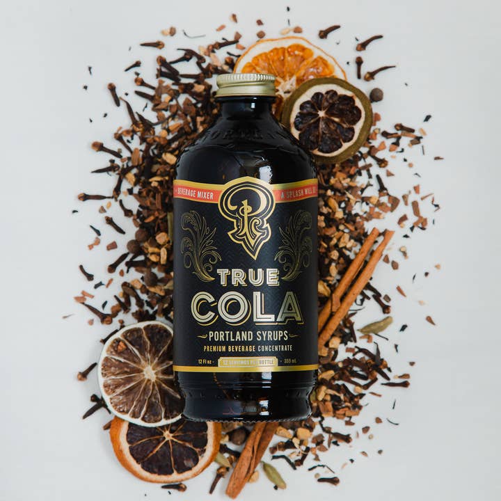 Portland Syrups - Wholesale Cocktail Mix/Syrup - True Cola Syrup 3.4oz - cocktail / mocktail beverage mixer4