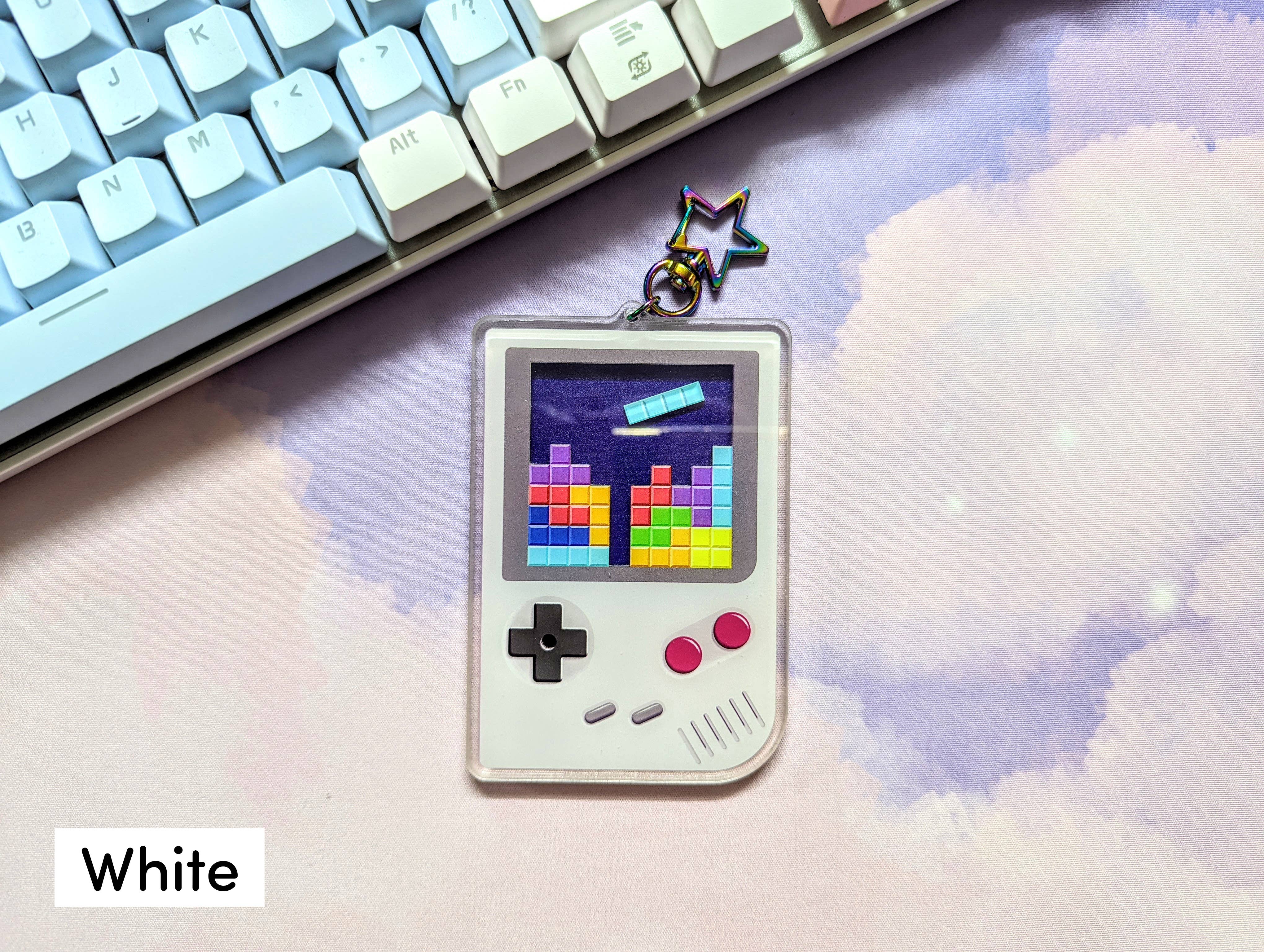 Bubbly Seed LLC - Vente Porte-clés – femme - Porte-clés en acrylique Gameboy Shaker0