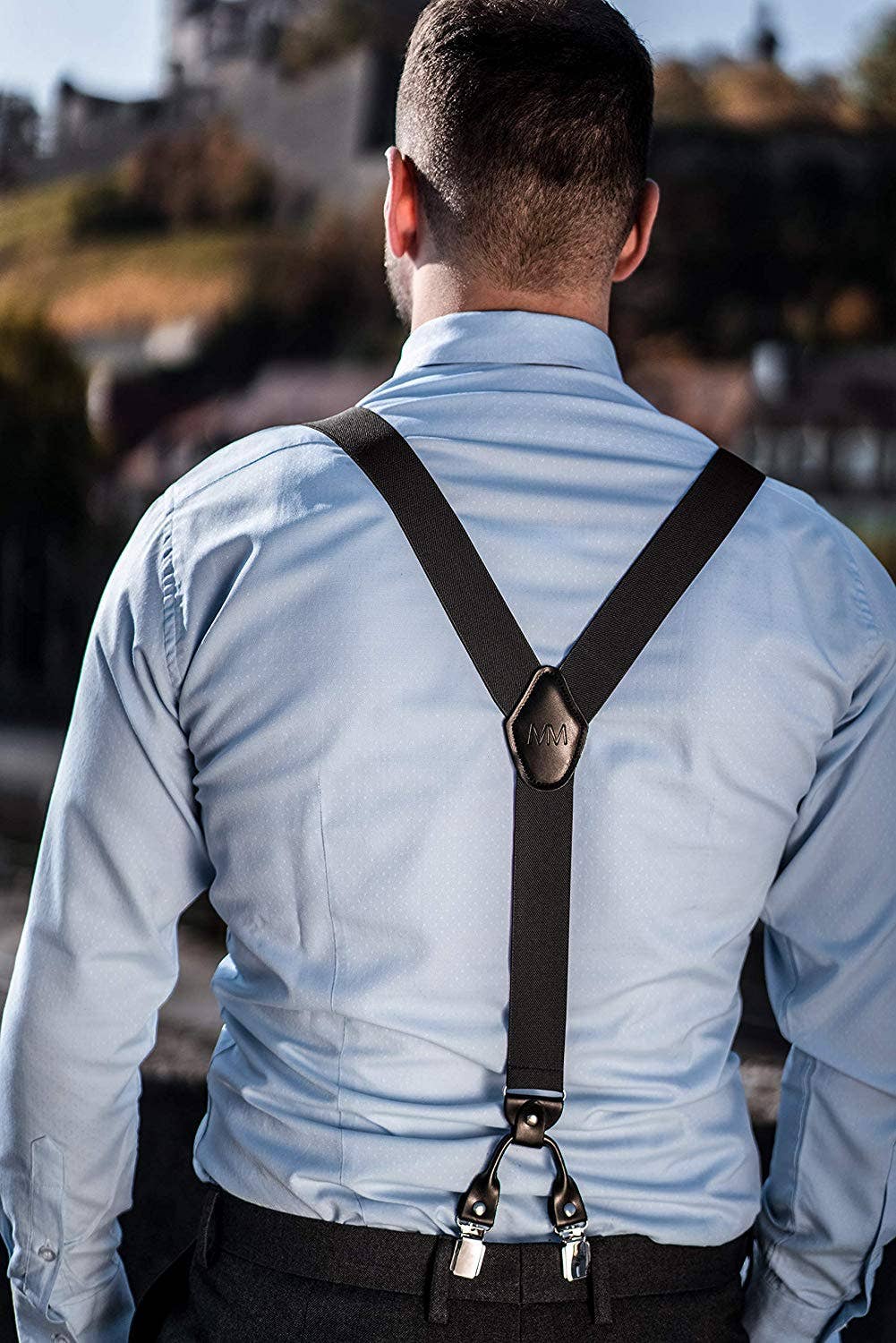 Massi Morino - Wholesale Suspenders - Men's - Braces with bow tie | Set for men7