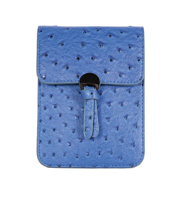 22 Tote - Wholesale Phone Wallet - Women's - Trendy Ostrich Cell Phone Bag1